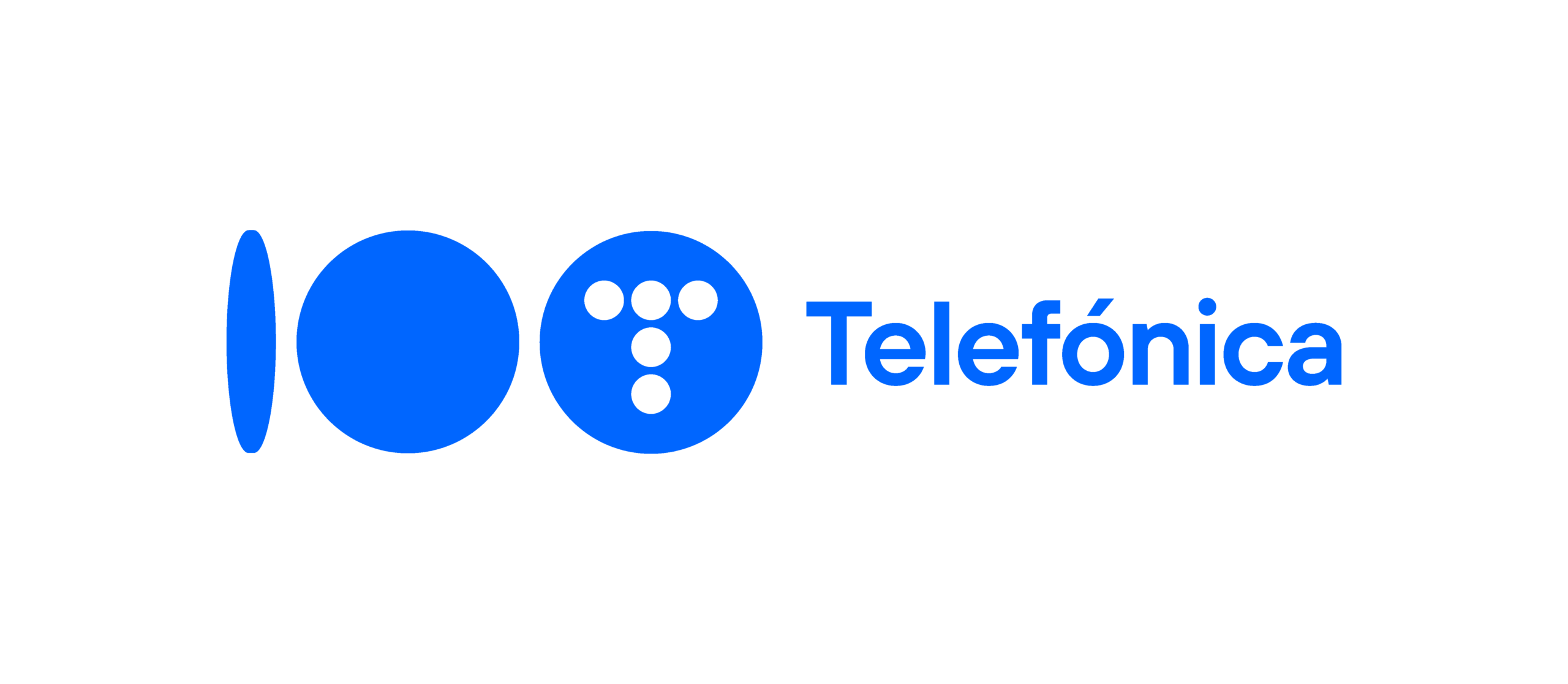 PT - Telefonica 100 Azul Positivo Horizontal
