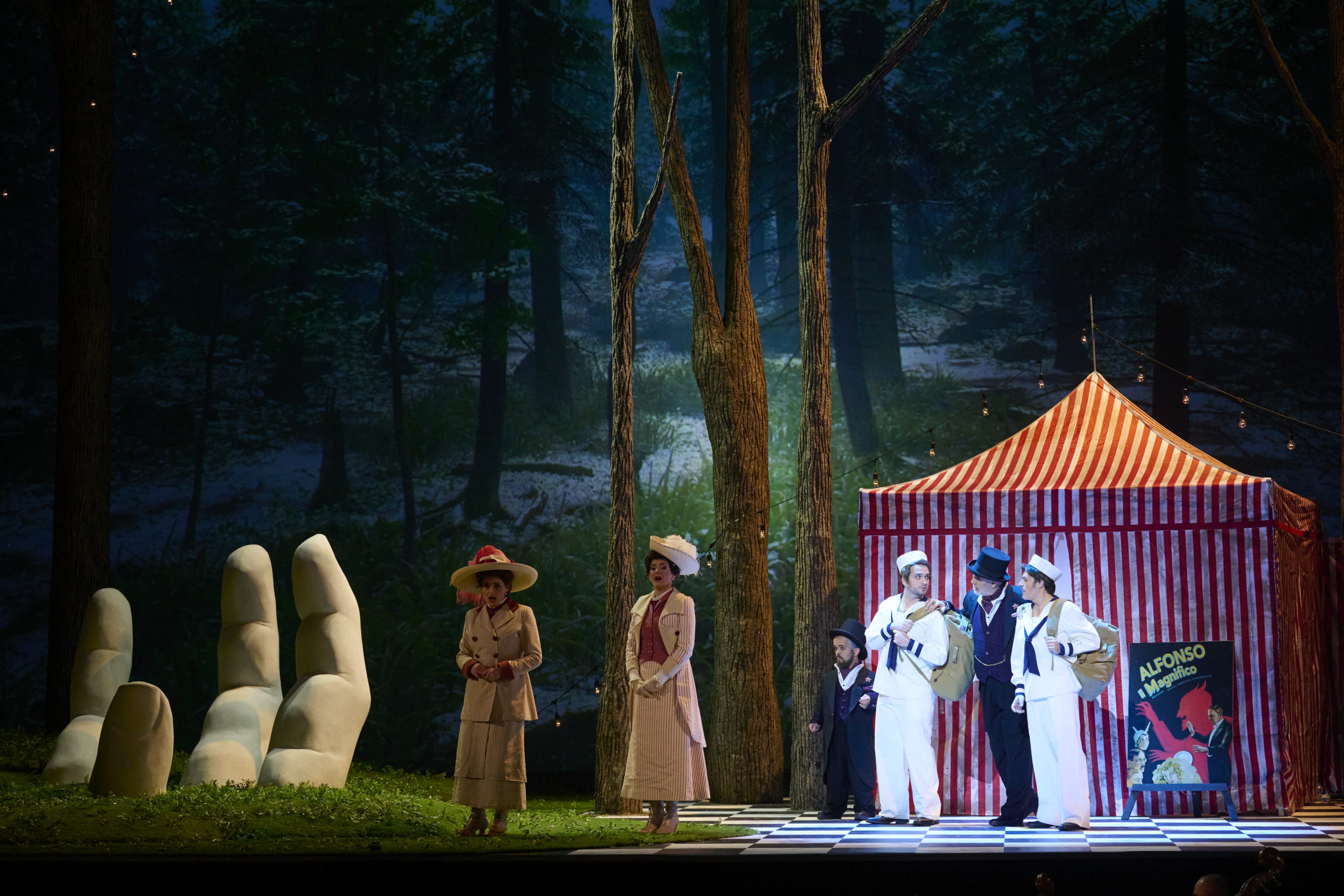 COSI FAN TUTTE ENSAYO GENERAL